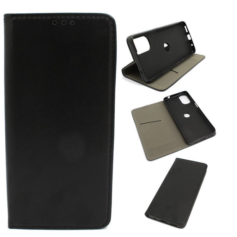 Etui Smart Magnet na telefon motorola moto g22 4G / e32 / e32s czarne HQ