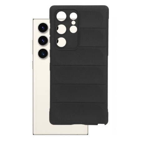 ETUI PANCERNE PHANTOM na telefon Samsung Galaxy S23 Ultra S918 czarne