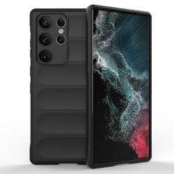 ETUI PANCERNE PHANTOM na telefon Samsung Galaxy S23 Ultra S918 czarne