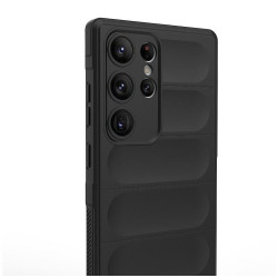 ETUI PANCERNE PHANTOM na telefon Samsung Galaxy S23 Ultra S918 czarne