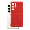 ETUI PANCERNE PHANTOM na telefon Samsung Galaxy S23 Ultra S918 czerwone