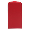 Etui pionowe z klapką SLIM FLEX na telefon Samsung Galaxy Trend S7560 / Duos S7562 / Trend+ S7580 S7582 czerwone