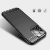 Etui Bumper Carbon Lux na telefon Apple iPhone 13 Pro A2638 czarne