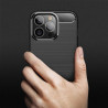 Etui Bumper Carbon Lux na telefon Apple iPhone 13 Pro A2638 czarne