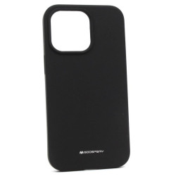 Etui Mercury SILICONE na telefon Apple iPhone 13 Pro A2638 czarne