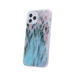 Etui Gold Glam na telefon Apple iPhone 13 Pro A2638 peacock