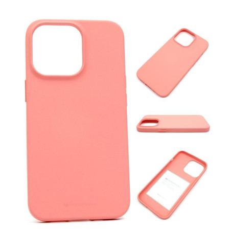 Etui Futerał Mercury JELLY SF na telefon Apple iPhone 13 Pro A2638 różowe