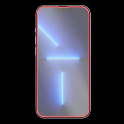 9H SZKŁO hartowane na telefon Apple iPhone 14+ A2886 / 13 Pro Max A2643 FLUO czerwone