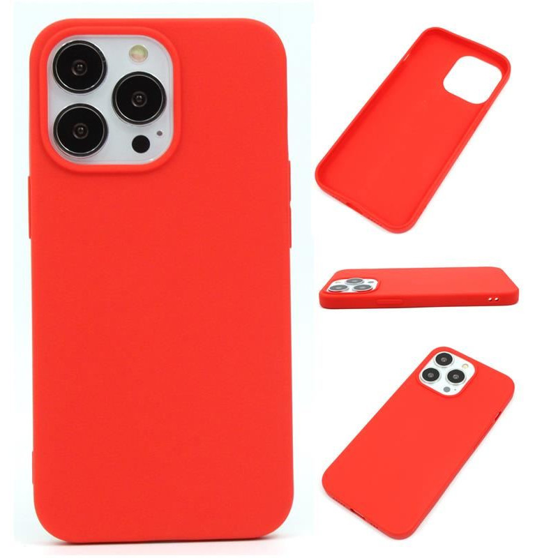 Etui Case BELINE na telefon Apple iPhone 13 Pro Max A2643 czerwone MATT