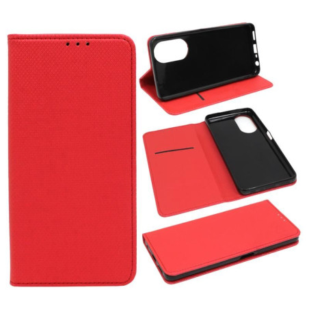 Etui Smart Magnet na telefon OPPO A58 4G CPH2577 czerwone