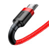 Kabel USB - Micro USB Baseus Cafule QC3.0 2m przewód wspierający szybkie ładowanie czerwony