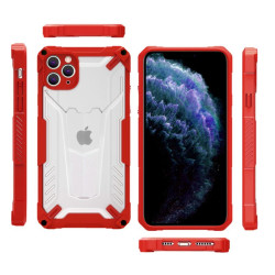 ETUI PANCERNE SOLID na telefon Apple iPhone 13 Pro Max A2643 czerwone