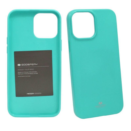 Etui Mercury JELLY na telefon Apple iPhone 13 Pro Max A2643 miętowe