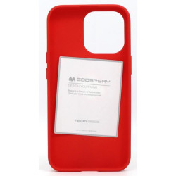 Etui Futerał Mercury JELLY SF na telefon Apple iPhone 13 Pro Max A2643 czerwone