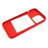 Etui Futerał Mercury JELLY SF na telefon Apple iPhone 13 Pro Max A2643 czerwone