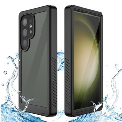 Etui wodoodporne Full Body na telefon Samsung Galaxy S24 Ultra S928 czarne