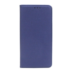 Etui Smart Magnet na telefon Samsung Galaxy A9 2018 A920 / A9s A9200 granatowe