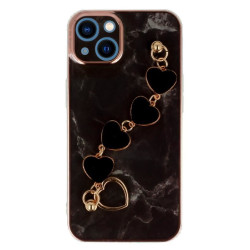 Etui Trend Case na telefon Apple iPhone 13 A2482 wzór 6 czarne