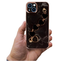 Etui Trend Case na telefon Apple iPhone 13 A2482 wzór 6 czarne