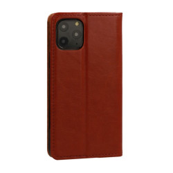 Etui KABURA SPECIAL FLIP na telefon Apple iPhone 13 Pro Max A2643 brązowe