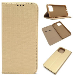 Etui Smart Magnet na telefon Apple iPhone 13 Pro Max A2643 złote