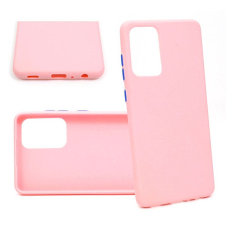 Etui SOLID CASE na telefon Samsung Galaxy A72 A725 / A72 5G A726 jasnoróżowe