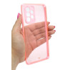 Etui pancerne Glitter na telefon Samsung Galaxy A72 / A72 5G różowe