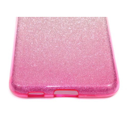 Etui Jelly Case SHINING HQ na telefon Samsung Galaxy S21+ 5G G996 srebrno-różowe