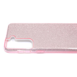 Etui Jelly Case SHINING HQ na telefon Samsung Galaxy S21+ 5G G996 różowe