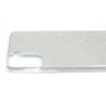 Etui Jelly Case SHINING HQ na telefon Samsung Galaxy S21+ 5G G996 srebrne