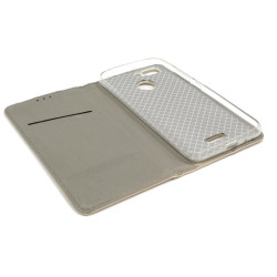 Etui Smart Magnet na telefon Xiaomi Redmi 6 złoty