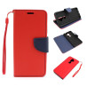 Etui Fancy Diary na telefon Alcatel 3V 5099 czerwone