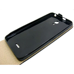 Etui pionowe z klapką SLIM FLEX na telefon Alcatel Pixi 4 6.0 3G 8050 czarne