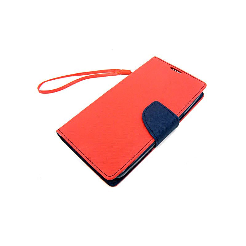 Etui Fancy Diary na telefon Alcatel One Touch Pop C9 7047 czerwone