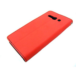Etui Fancy Diary na telefon Alcatel One Touch Pop C9 7047 czerwone