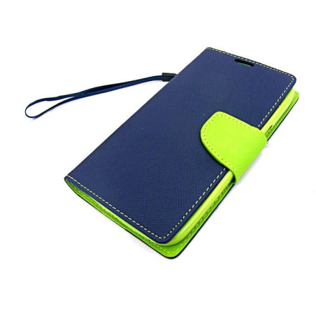 Etui Fancy Diary na telefon Alcatel One Touch Pop C9 7047 granatowe