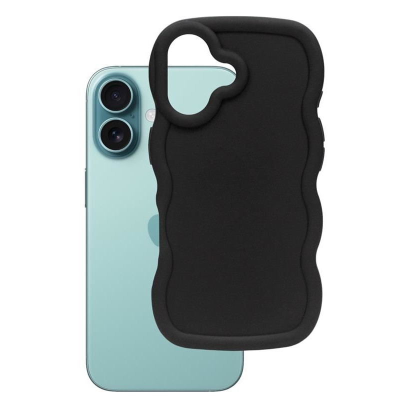 Etui Candy na telefon Apple iPhone 16+ A3290 czarne