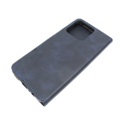 Etui Smart Leather na telefon Realme C53 RMX3760 / C51 RMX3830 granatowe