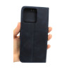 Etui Smart Leather na telefon Realme C53 RMX3760 / C51 RMX3830 granatowe