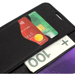 Etui Fancy Diary na telefon Google Pixel 5A czarne
