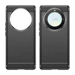 Etui Bumper Carbon LUX na telefon Honor Magic 5 Lite 5G czarne