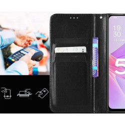 Etui Smart Crazy na telefon Honor Magic 5 Lite 5G / X40 5G / X9A czarne