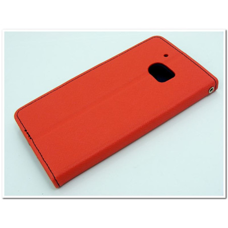 Etui Fancy Diary na telefon HTC 10 M10 czerwone