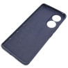 Etui Leather na telefon Huawei Nova 9 Pro / Honor 50 Pro granatowe