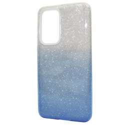 Etui Jelly Case SHINING HQ do telefonu Huawei P40 ANA-N29 niebiesko-srebrne