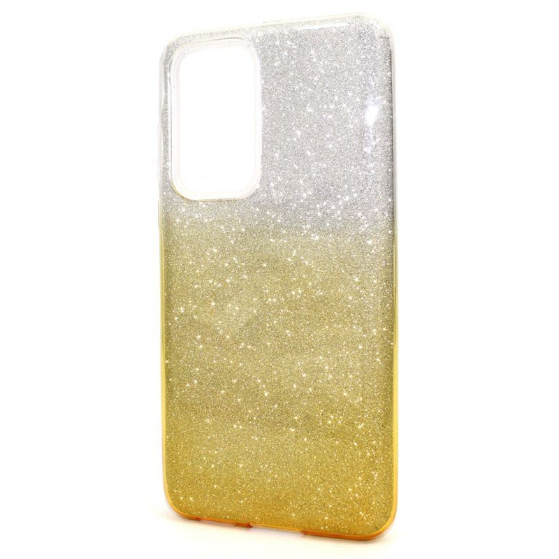 Etui Jelly Case SHINING HQ na telefon Huawei P40 ANA-N29 złoto-srebrne