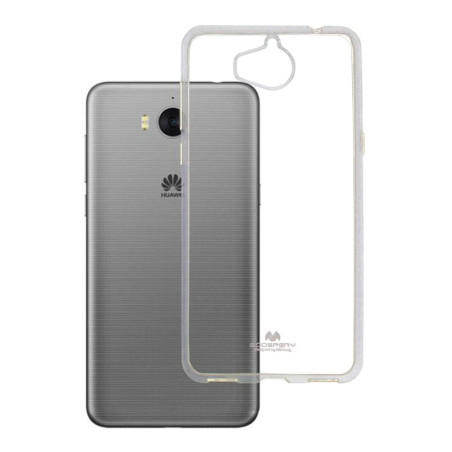 Etui Futerał Mercury JELLY na telefon Huawei Y6 2017 przezroczysty