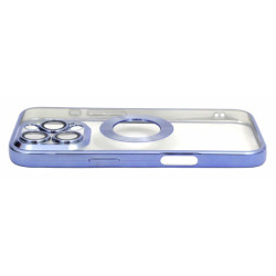 Etui Glam na telefon Apple iPhone 16 Pro Max A3296 niebieskie