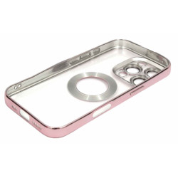 Etui Glam na telefon Apple iPhone 16 Pro Max A3296 różowe