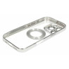 Etui Glam na telefon Apple iPhone 16 Pro Max A3296 srebrne